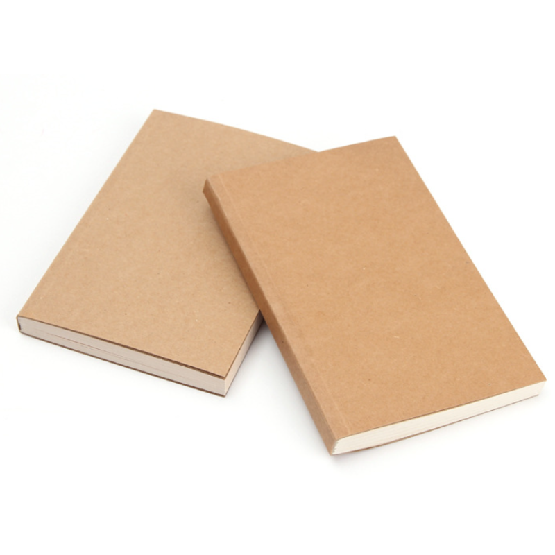 A5 Kraft Paper Hardcover Text Diary